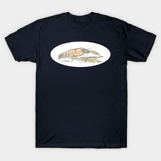 Crayfish on the catch T-Shirt by jellygnomes